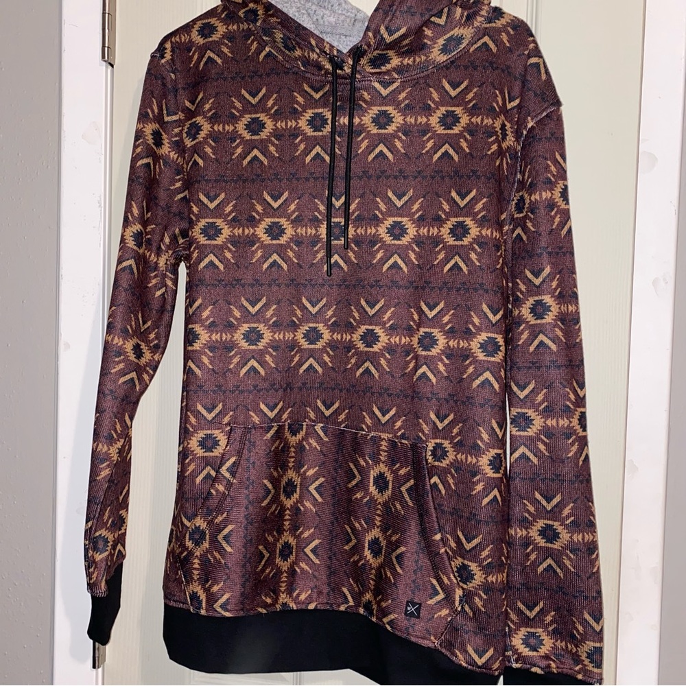 Men buckle hoodie